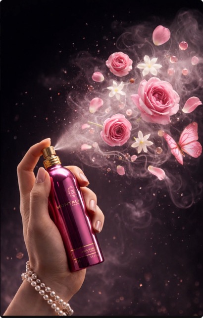 Luxury Perfume Floral Mist Ad