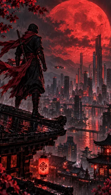 Under the Crimson Moon