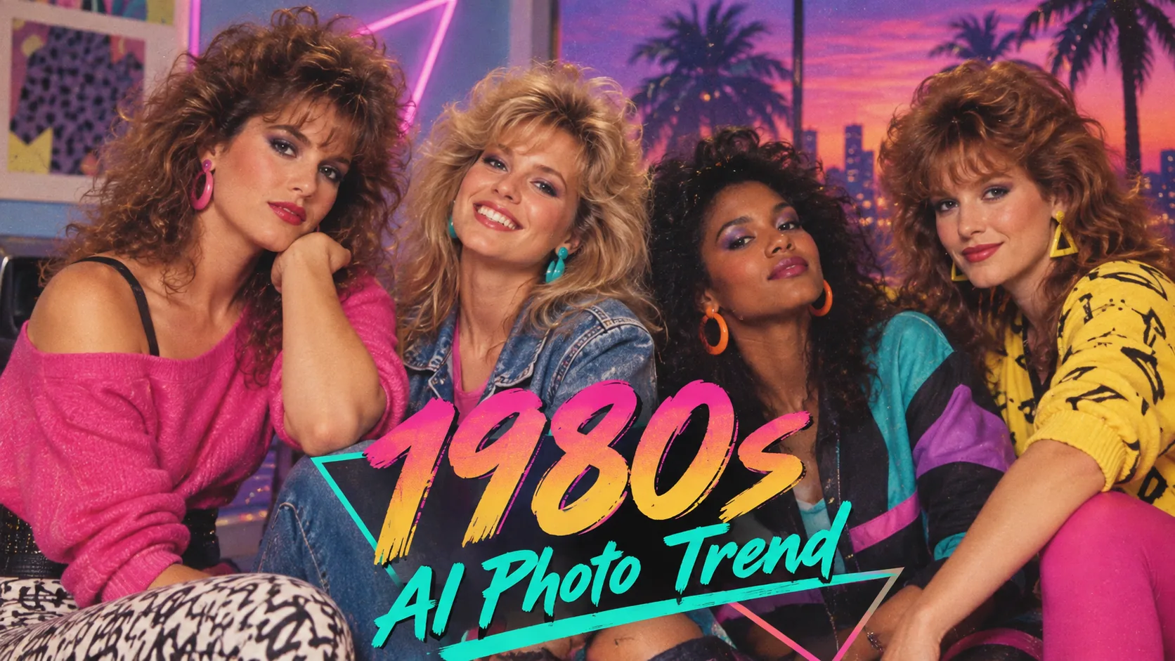 1980s AI Photo Trend